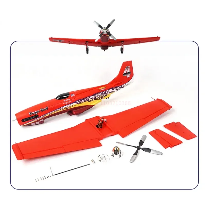 Cool  Fms 1100mm P51D 3D Sport Version RC Airplane Model Racing Airplane  Popular
