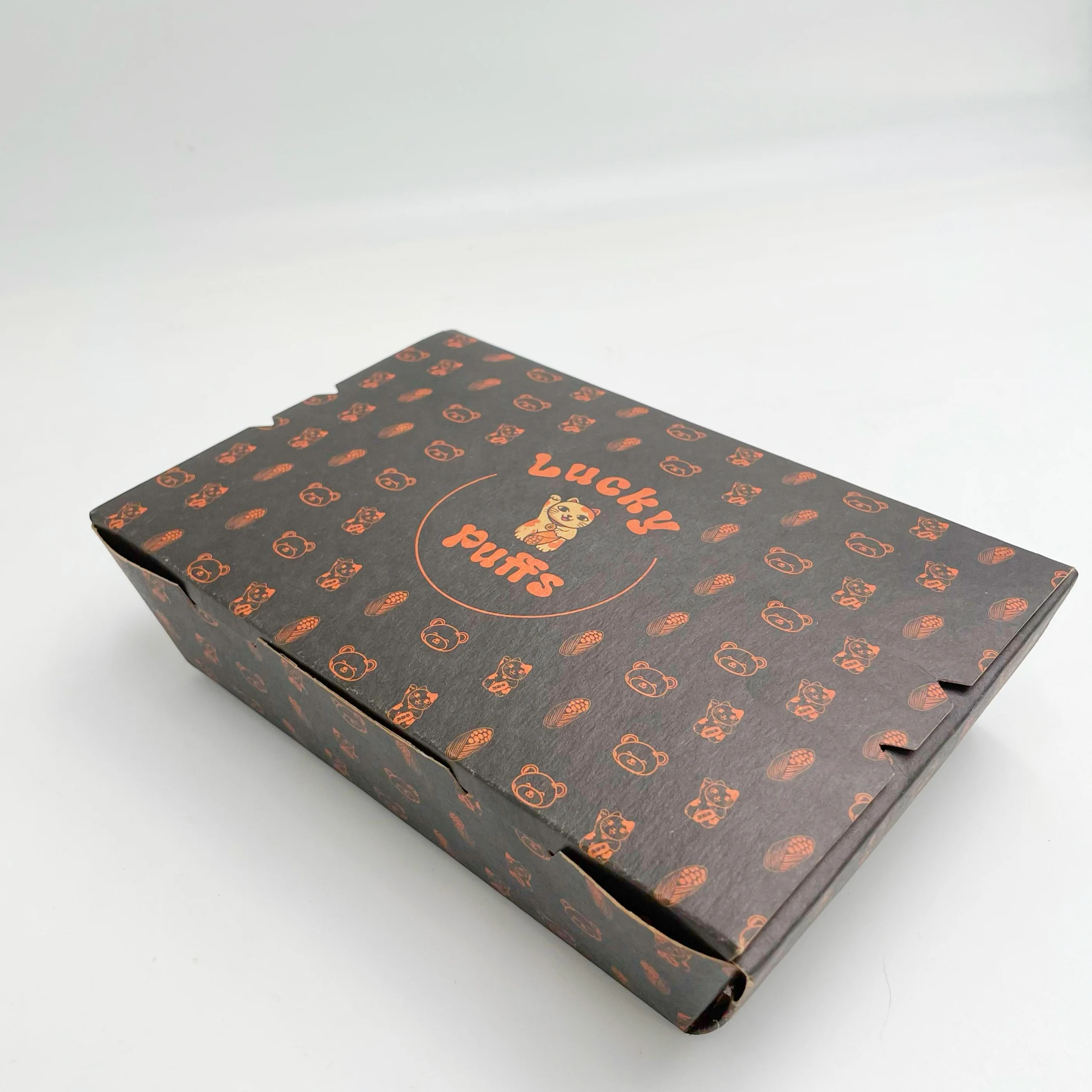 Paper Boxes Packaging Black Clothing Gift Shoes Accessories Customized Hair Socks Bra Gsm Package Box