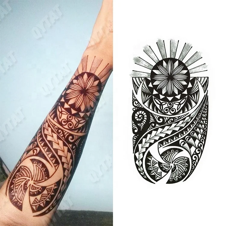 Make Your Own Designs Water Transfer Fake Temporary Custom Water Tribal Tattoo