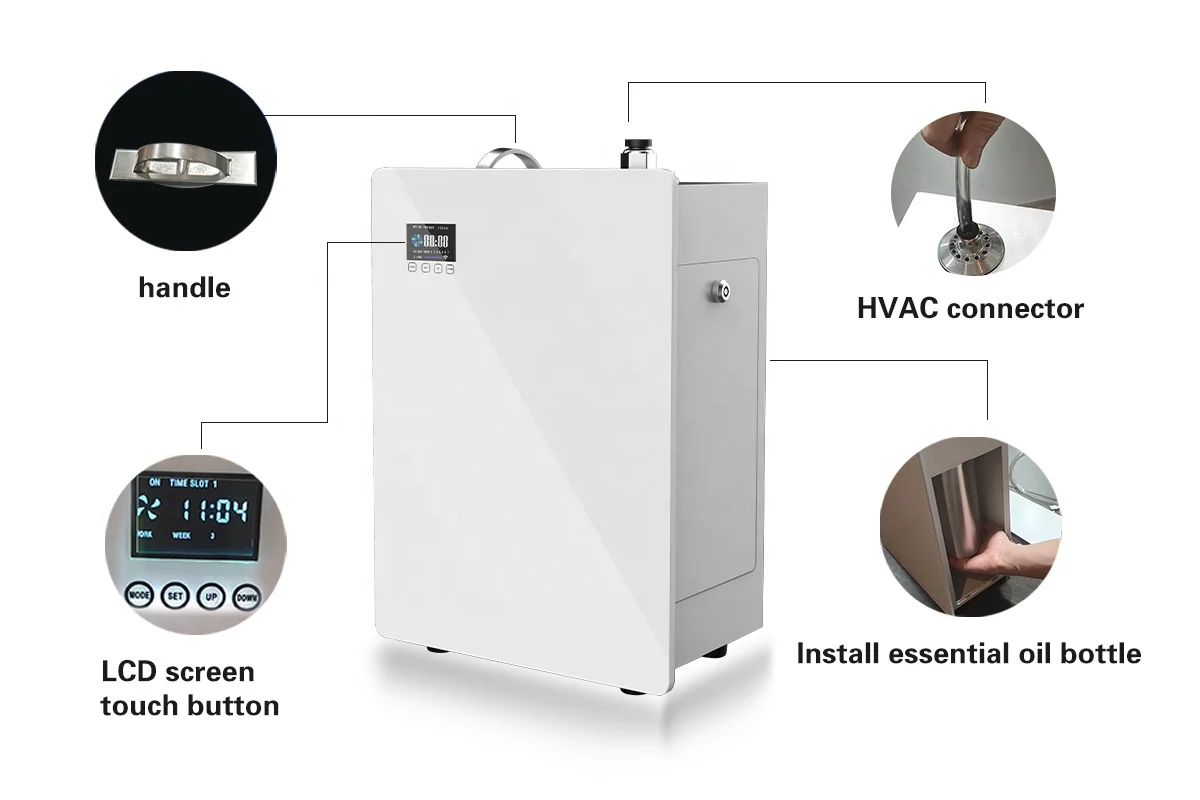 3000AF HVAC Commercial Aroma Diffuser Machine Essential oil Diffuser