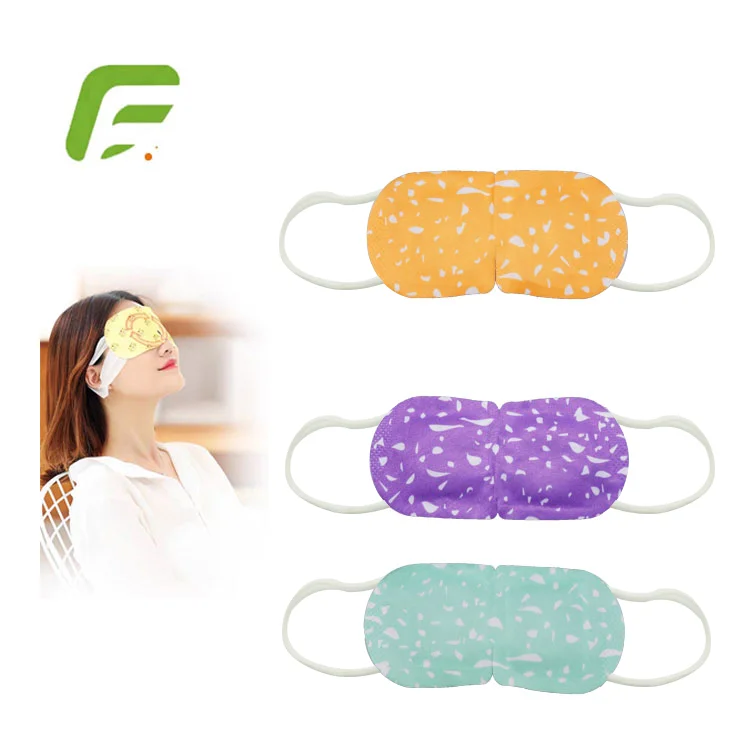 
private label gentle instant self heating steam hot warm disposable sleeping eye mask eye care patch heating pad steam eye mask 