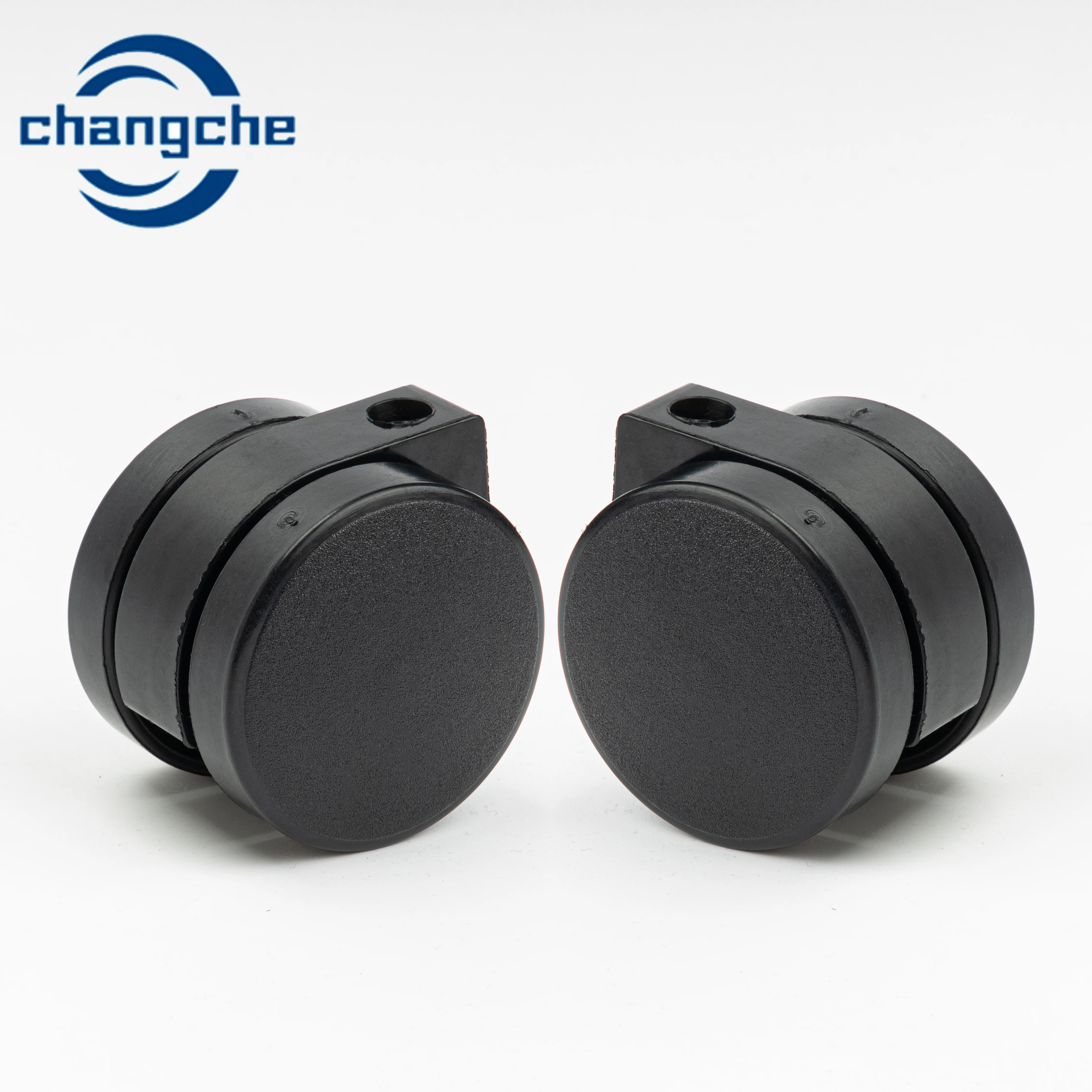 Factory Wholesale Swivel Luggage Wheels Nylon Material Casters White Office Chair Casters