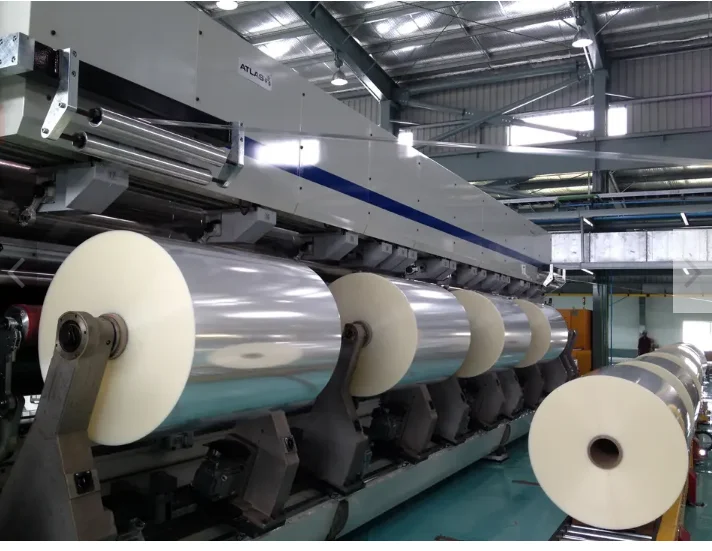 Factory supply clear PET lamination film/ glossy BOPET  film