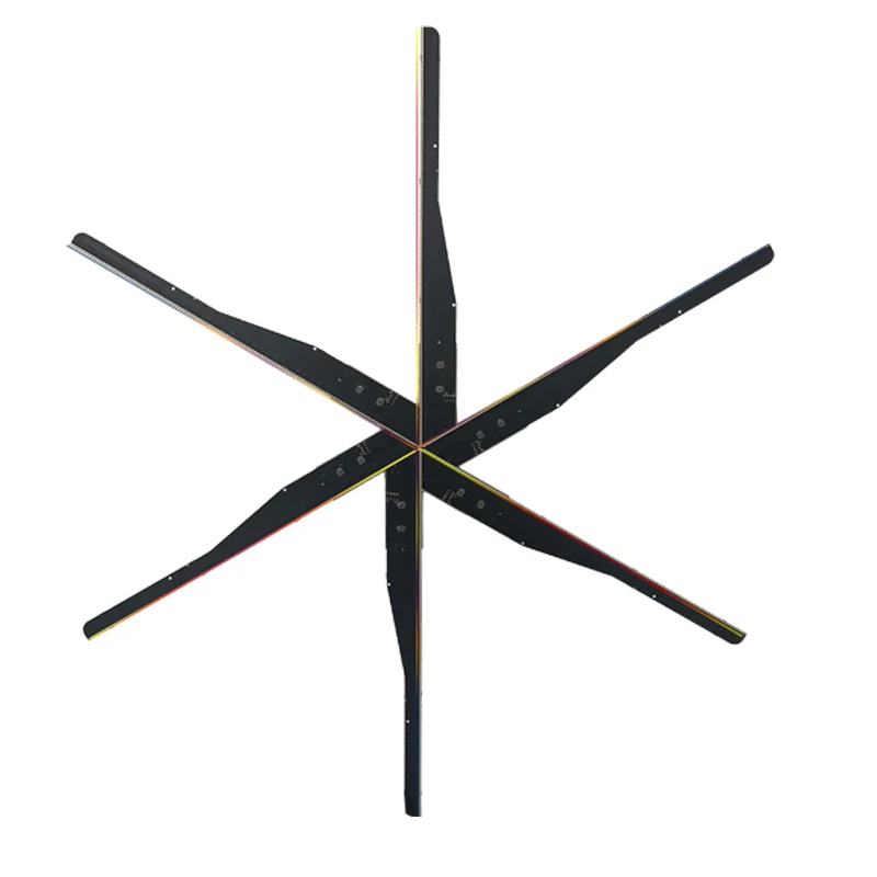 3D Hologram Fan,70CM 3D Fan Hologram Projector Advertising Display with 700 Video Library and 1152 LED fan 3d hologram Holofan
