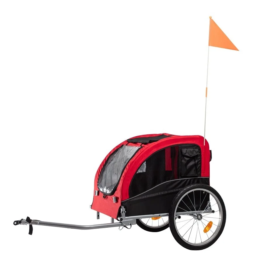 2-in-1bicycle trailer for dogs Large size bicycle trailer pet outdoor cart