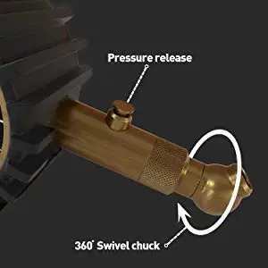 
Digital Tire Inflator with Pressure Gauge and Back Night LED Light - Heavy Duty Auto Air Inflating Gun 