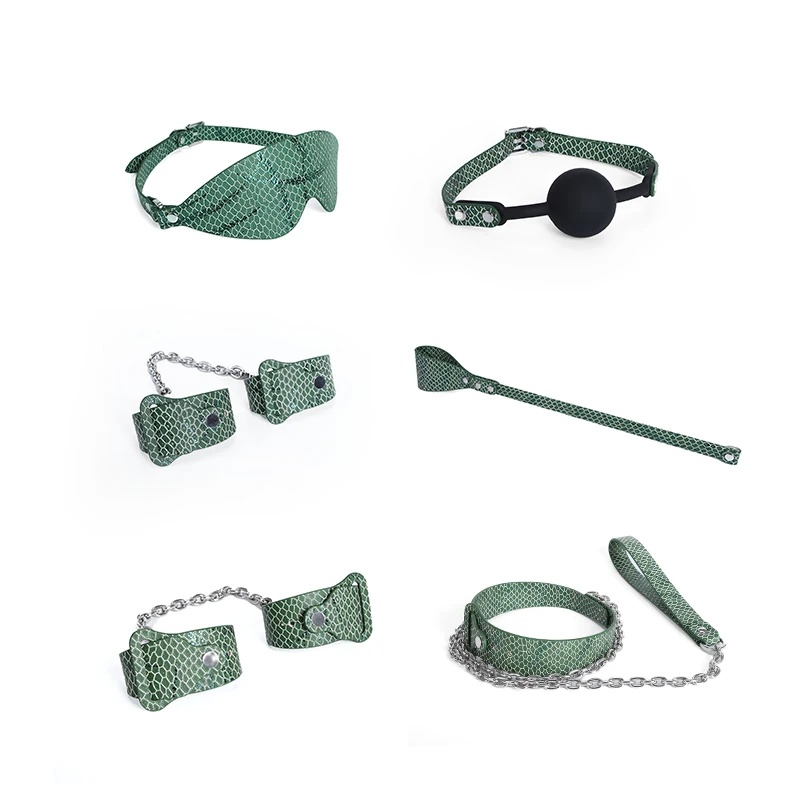 High End Bondage Kit BDSM Bondage Restraint Adult Erotic SM Games Set Handcuff Binding  Slave Sex Toys for Women