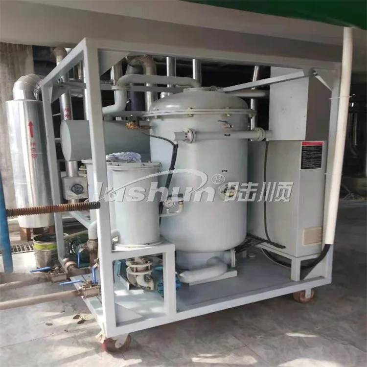 1200L/H Lubricant Oil Recycling Plant / Used Engine Oil Purification Machine