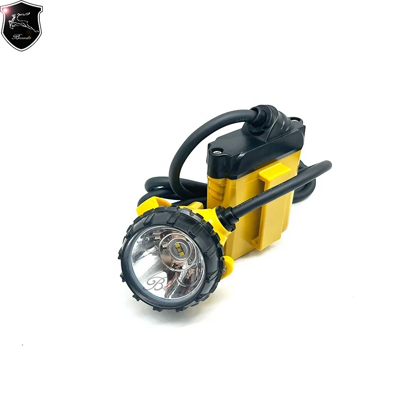 Brando  CE approved  anti-ecplosive 13H 25000lux KL12M led moving head light plastic helmet  waterproof cap lamp