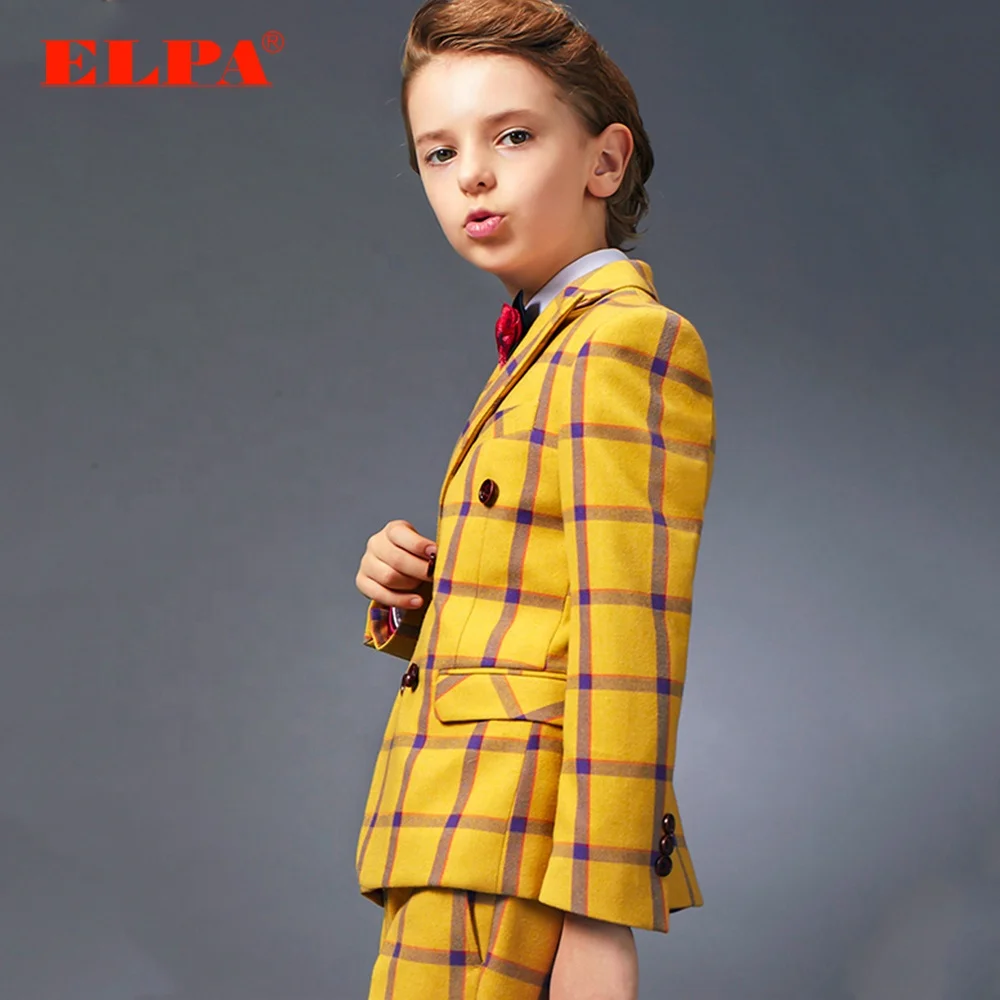 
ELPA new fancy designer slim fit 3 piece sets occasion wear formal suits for boys 