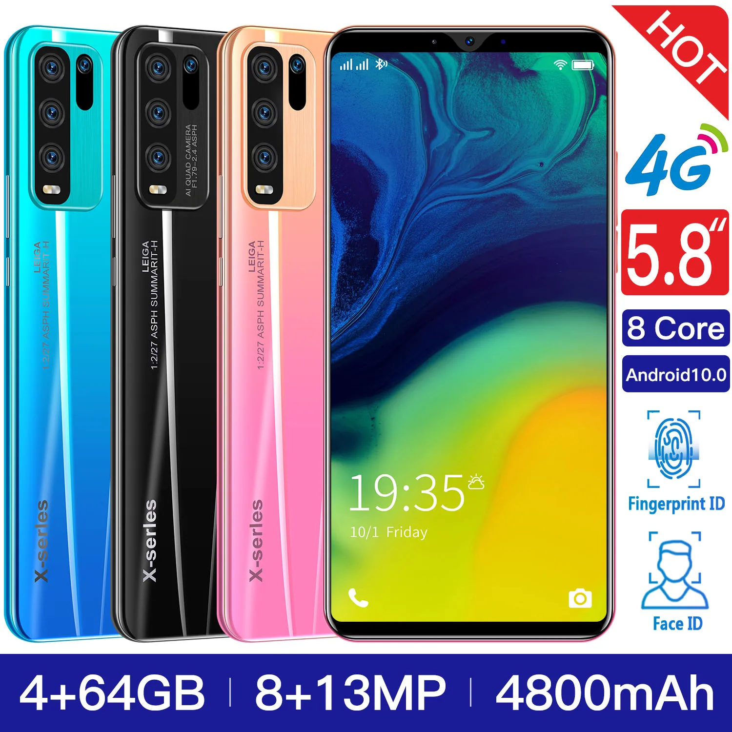  Y50 Pro 5 72 дюйма 64Gb Max новый список низкая цена поддержка техническая телефоны умный телефон