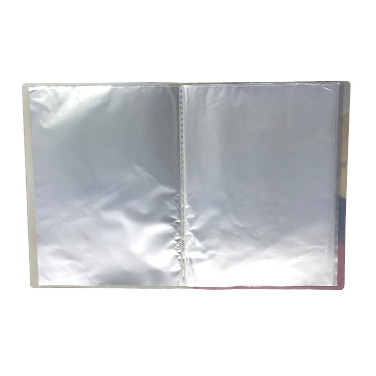 
Professional PP Foam A4 Letter Size 20 Pocket Transparent Sheet Protector Presentation Hardcover Display Book 