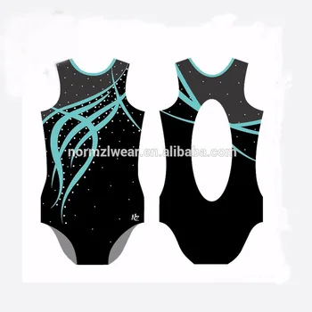 OEM/ODM Service Custom Children Girls Ab Rhinestone For Leotards Gymnastics Clothing