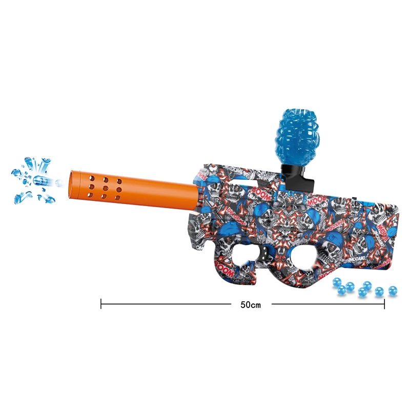 Electric Water Bullets Gel Splatter Ball Gun Blaster Guns Automatic Shooting Games Model Toy Gun