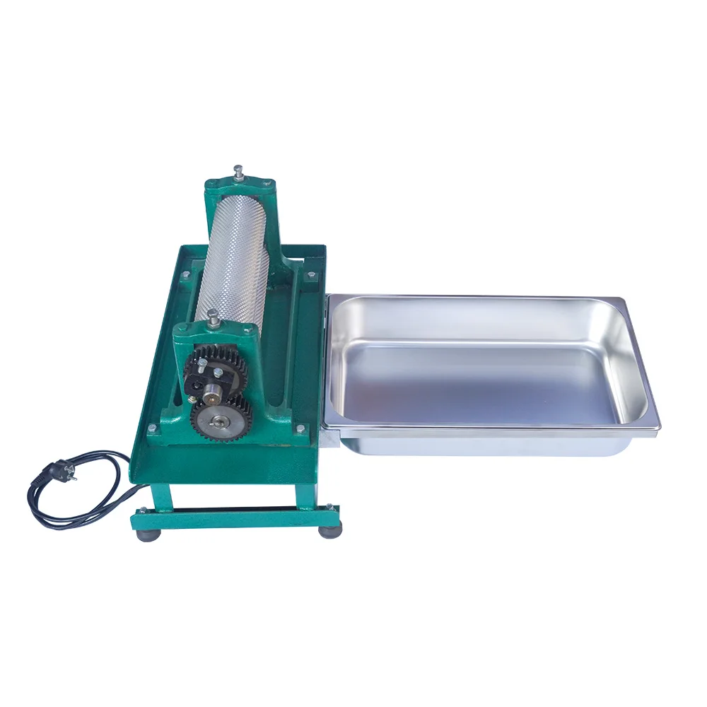 Automatic Beeswax Foundation Machine Sale Honeycomb Embosser Roller Sheet Making Embossing Bee Wax Press Farms Beekeeping