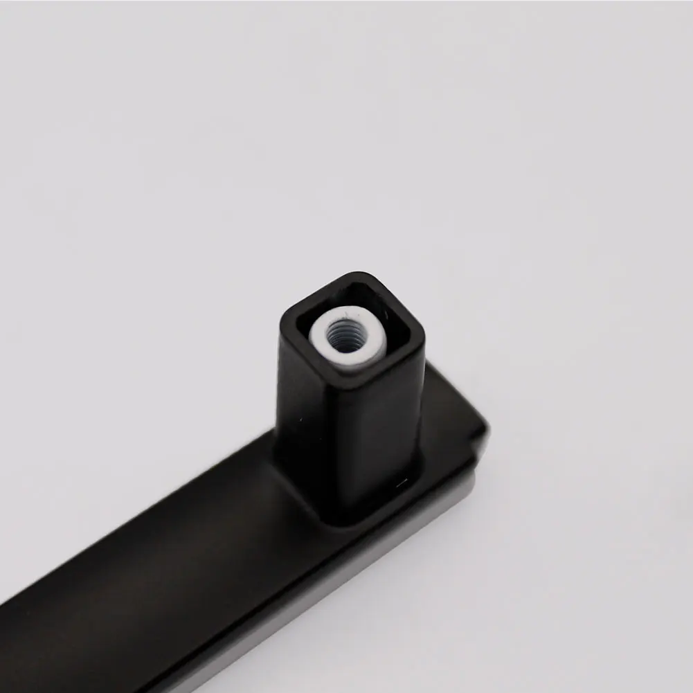 Top Quality Modern Gold White Chrome Black Combination Single Hole Knob Zinc Alloy Shoe Cabinet Wardrobe Handle