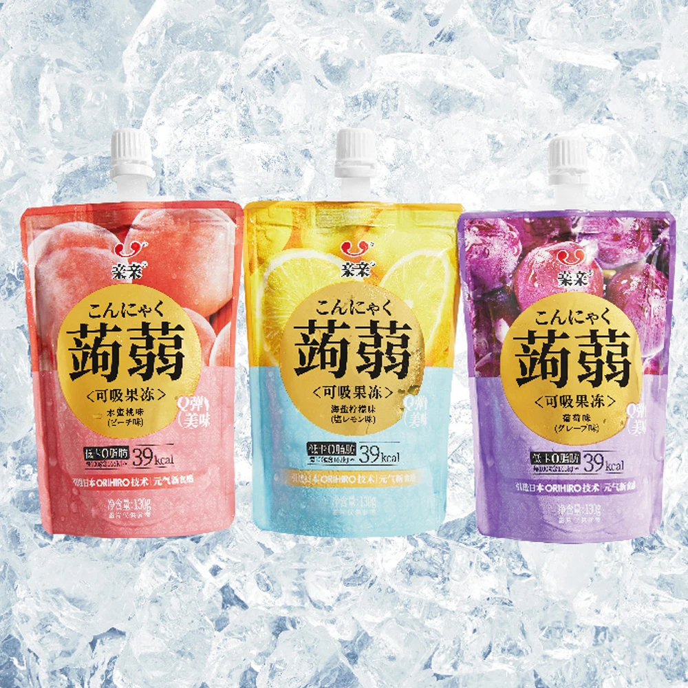 No Preservative Meal Replacement Fruity Konjac Jelly