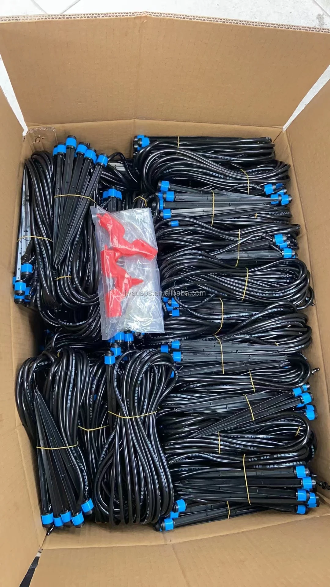 360 Degree Spraying Flow Adjustable Vortex Nozzle Micro Sprinkler On Stake For Garden Fruit Trees Irrigation