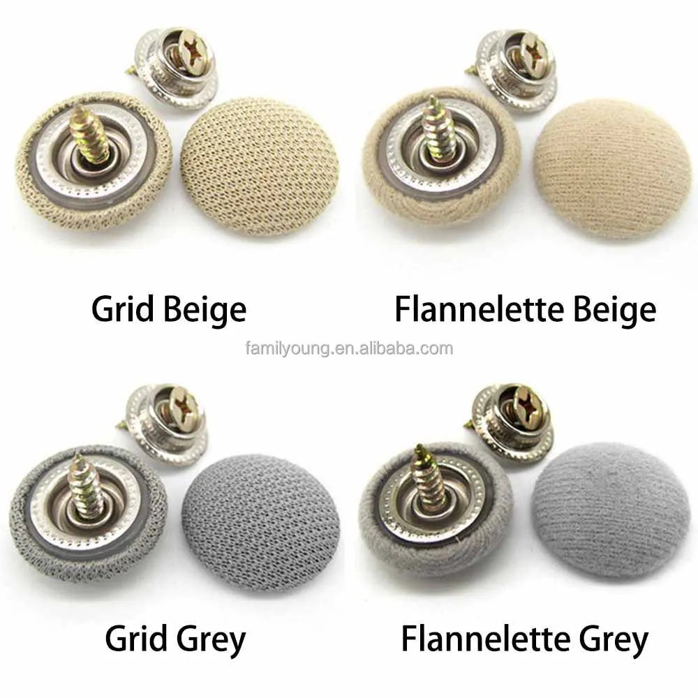 60Pcs Car Roof Repair Rivets Headliner Repair Button Auto Snap Rivets Retainer for Interior Ceiling Cloth Fixing Repair Buckle