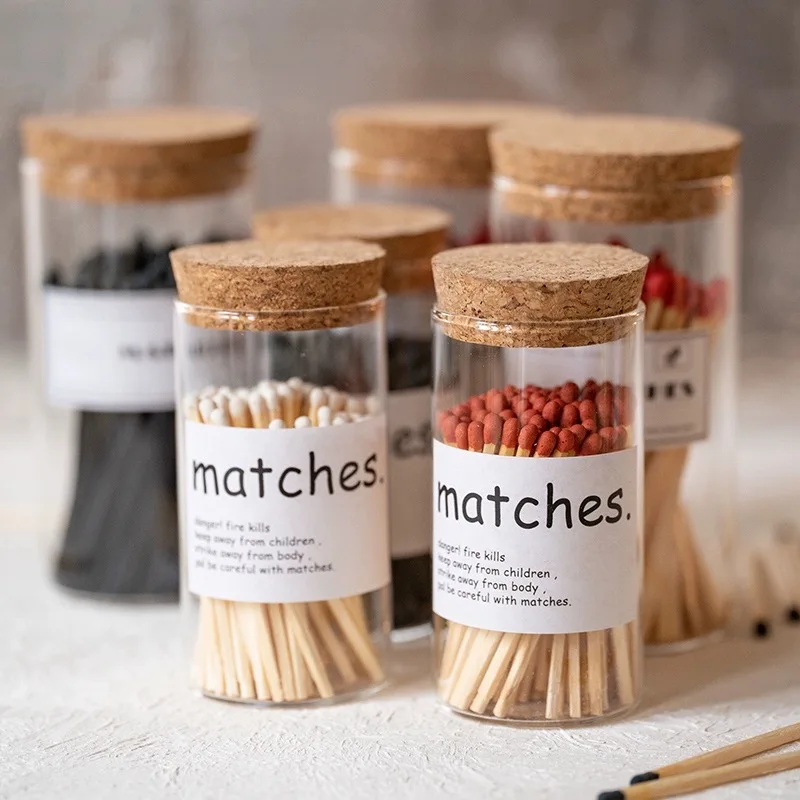 Match wholesale scented candle special length 10cm lengthened ignition and smoke creative aromatherapy ins net red hair