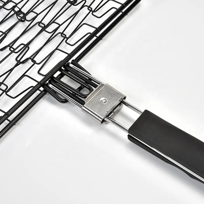 Барбекю барбекю портативный металлический набор инструментов для приготовления пищи антипригарная корзина гриля рыбного