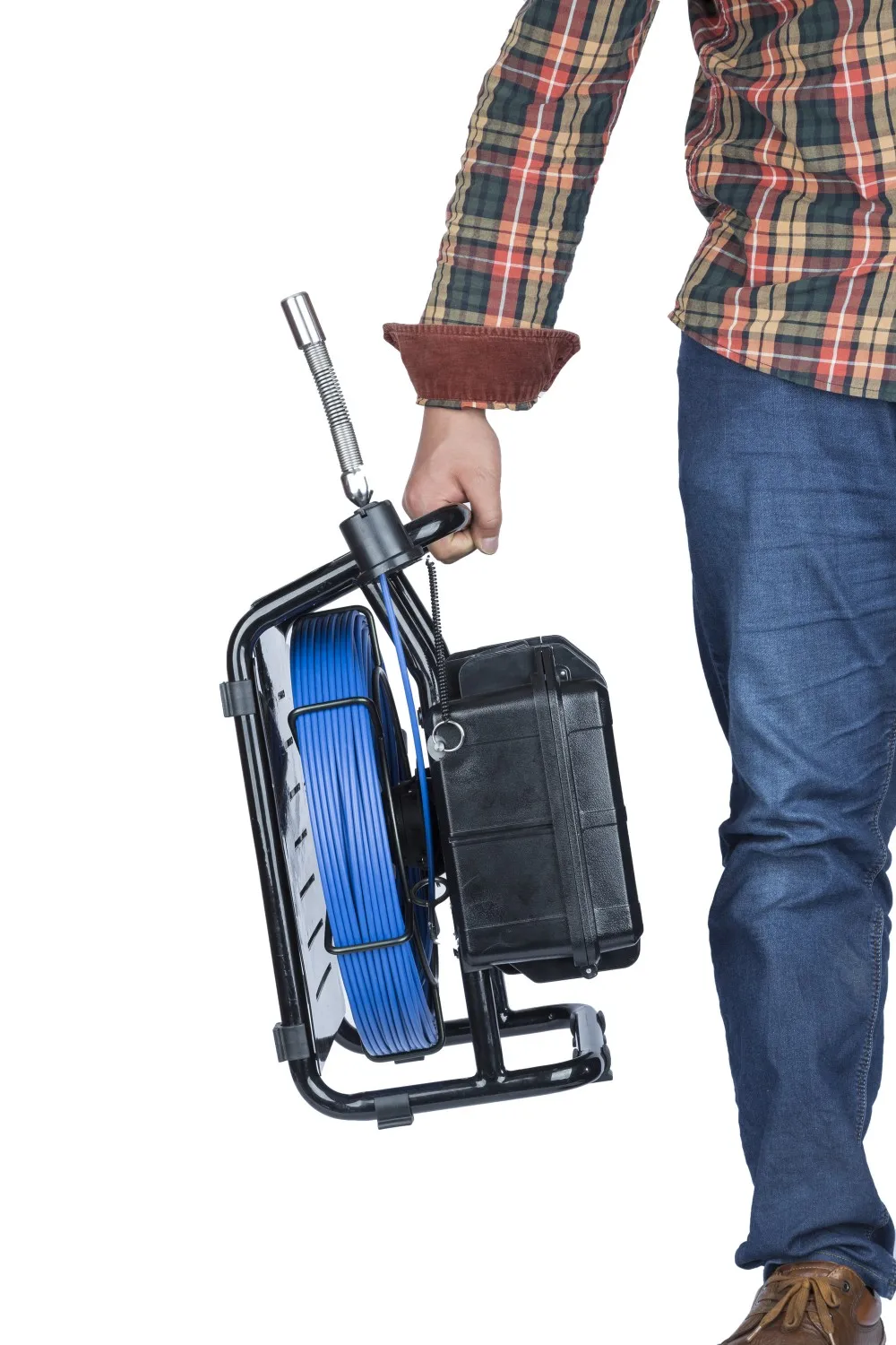 TvbTech SONY CCD Best Selling Plumbing Drain Video Endoscope Industrial Borescope Inspection Camera with Self-Leveling and 512HZ