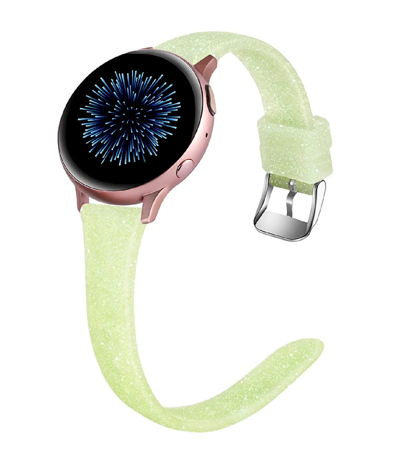 Glitter Samsung Smart Watch Bands &Amp Accessories Soft Silicone Wrist Watch Band 22mm 24mm for Sansung Smart Watch