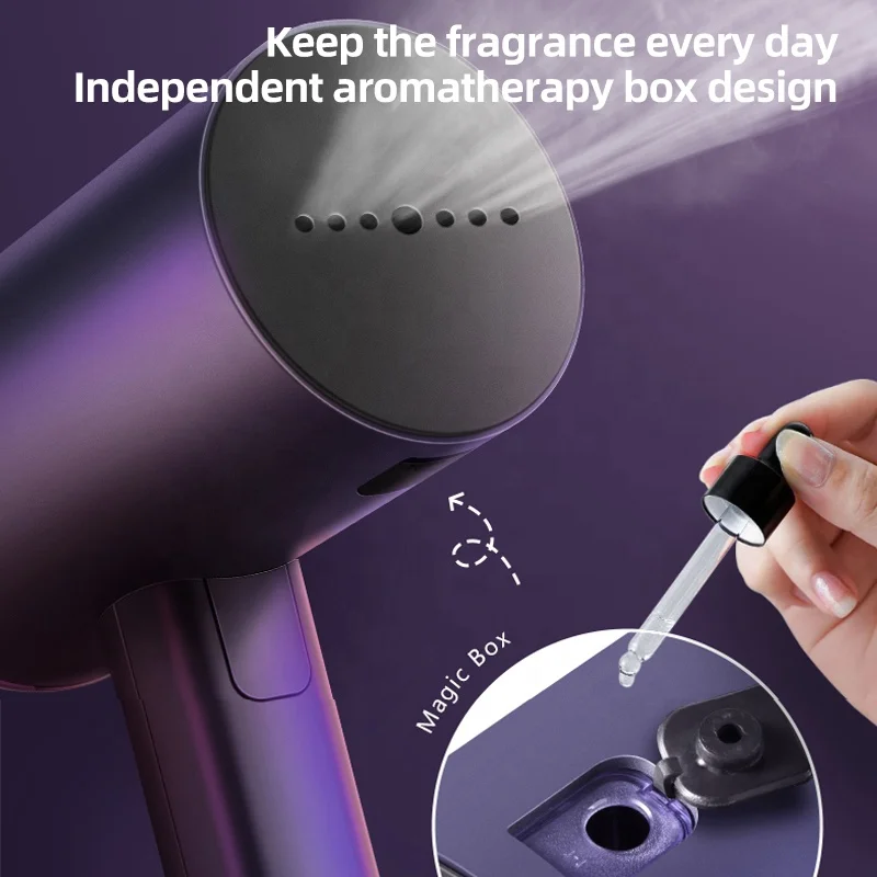 KONKA Handheld Steamer 1200W Powerful Garment Steamer Portable 15 Seconds Fast-Heat Steam Iron Ironing Machine for Home Travel