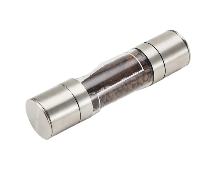 Регулируемая Бутылка из нержавеющей стали с керамическим сердечником для приправ, ручная кофемолка, мельница для перца, бутылка