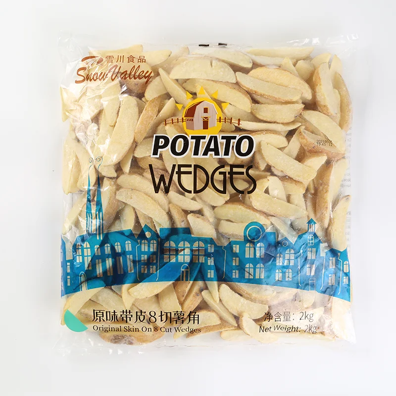 Fully Stocked Vegetable Products Chips French Fries Frozen Potato Wedges