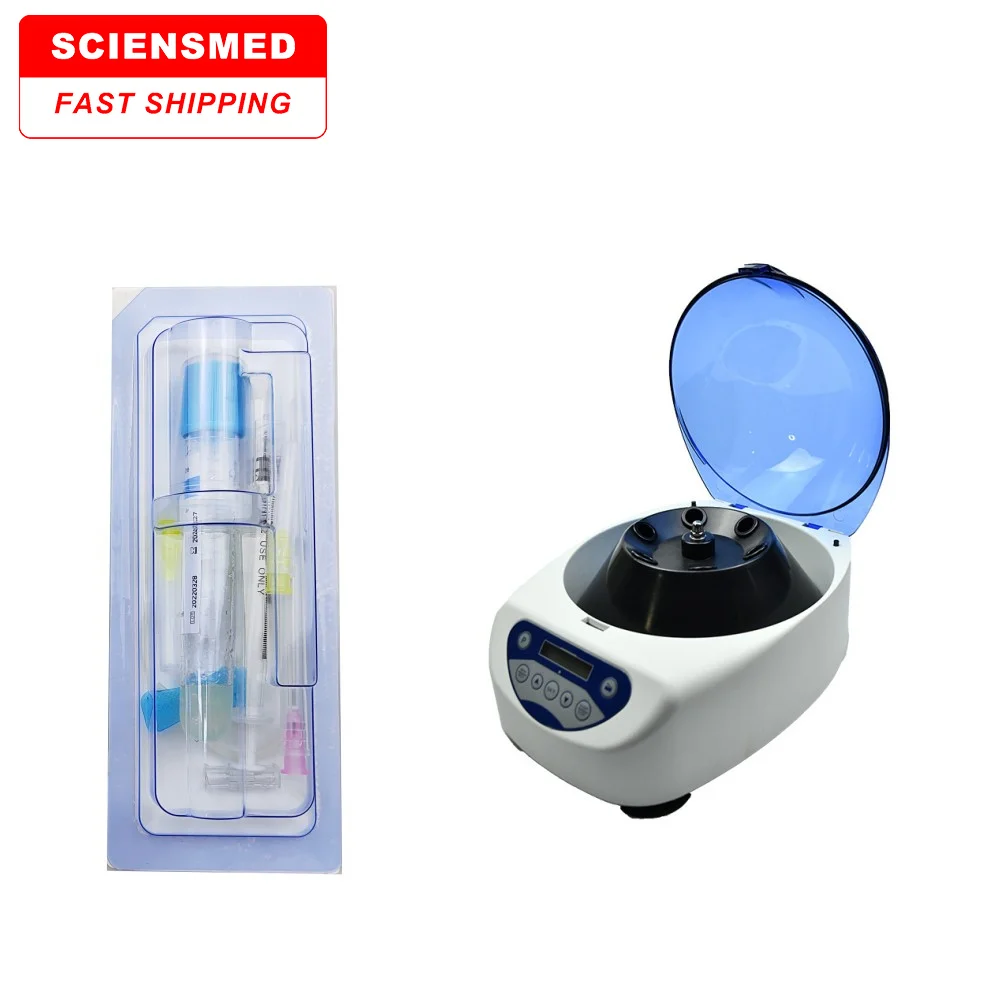SCIENSMED PRP Centrifuge machine For Platelet rich plasma prp tube prp kit