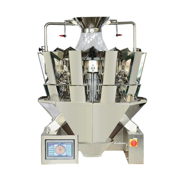 high accuracy 10 heads 1.6L smooth buckets multi head counting weigher granules multihead weigher manufacturers in china