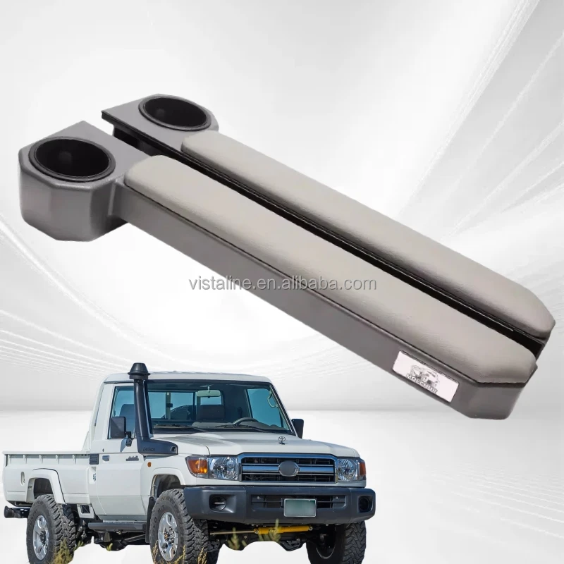 Drink Holder Console Box Car Armrest Organizer Car Cup Holder For Land Cruiser 70 Series LC70 LC76 LC78 LC79 FJ79