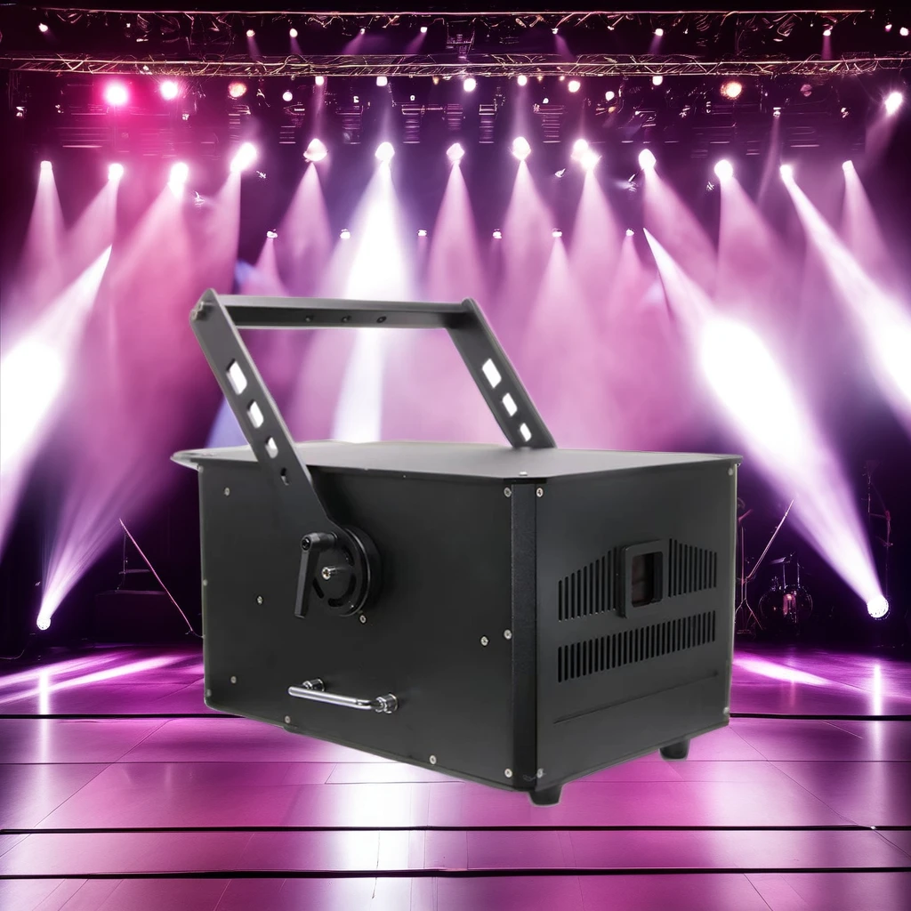 IP65 RGB animation 15W laser light mobile phone APP Bluetooth control ktv bar box disco voice control pattern stage lights