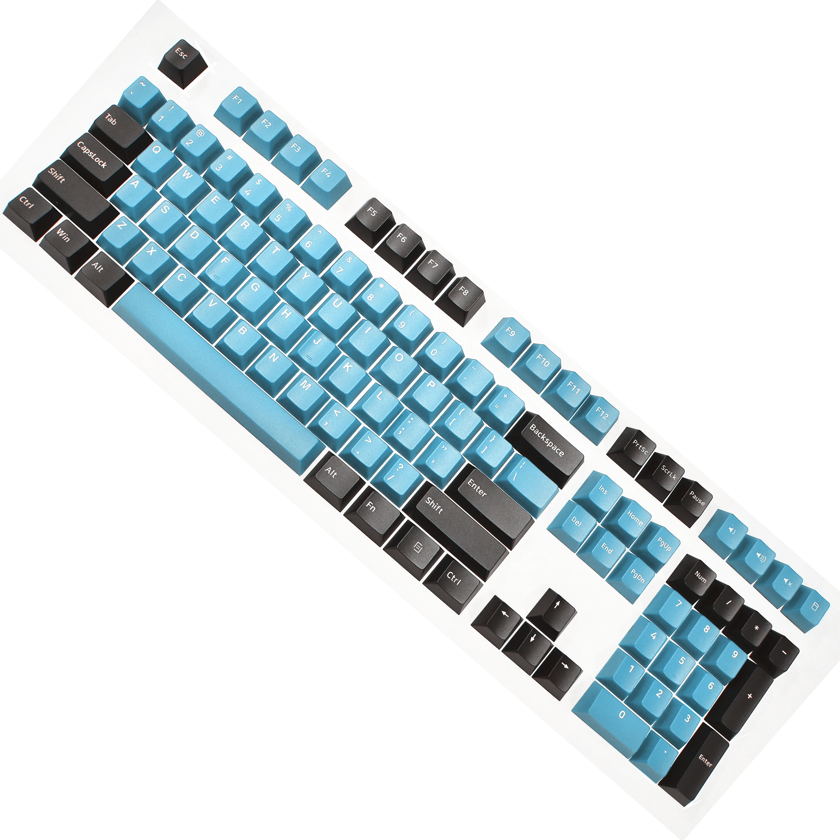 OSHID 90% колпачки для клавиш с вишневым профилем колпачки для клавиш на заказ 96 клавиш раскладка клавиш PBT пустые колпачки для механической клавиатуры