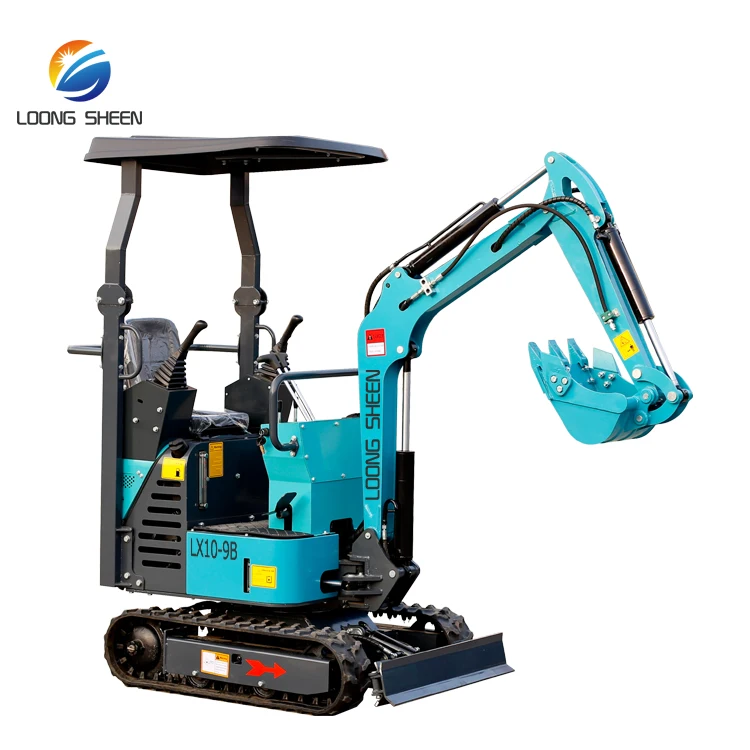Multi Function Mini Excavators 1 ton 1.2 ton Micro Digger with Auger Hammer Buckets