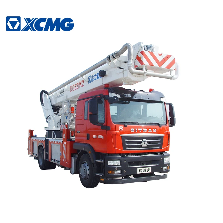 XCMG official DG32K2 32m Новый дизайн гидравлическая воздушная платформа пожарная машина на