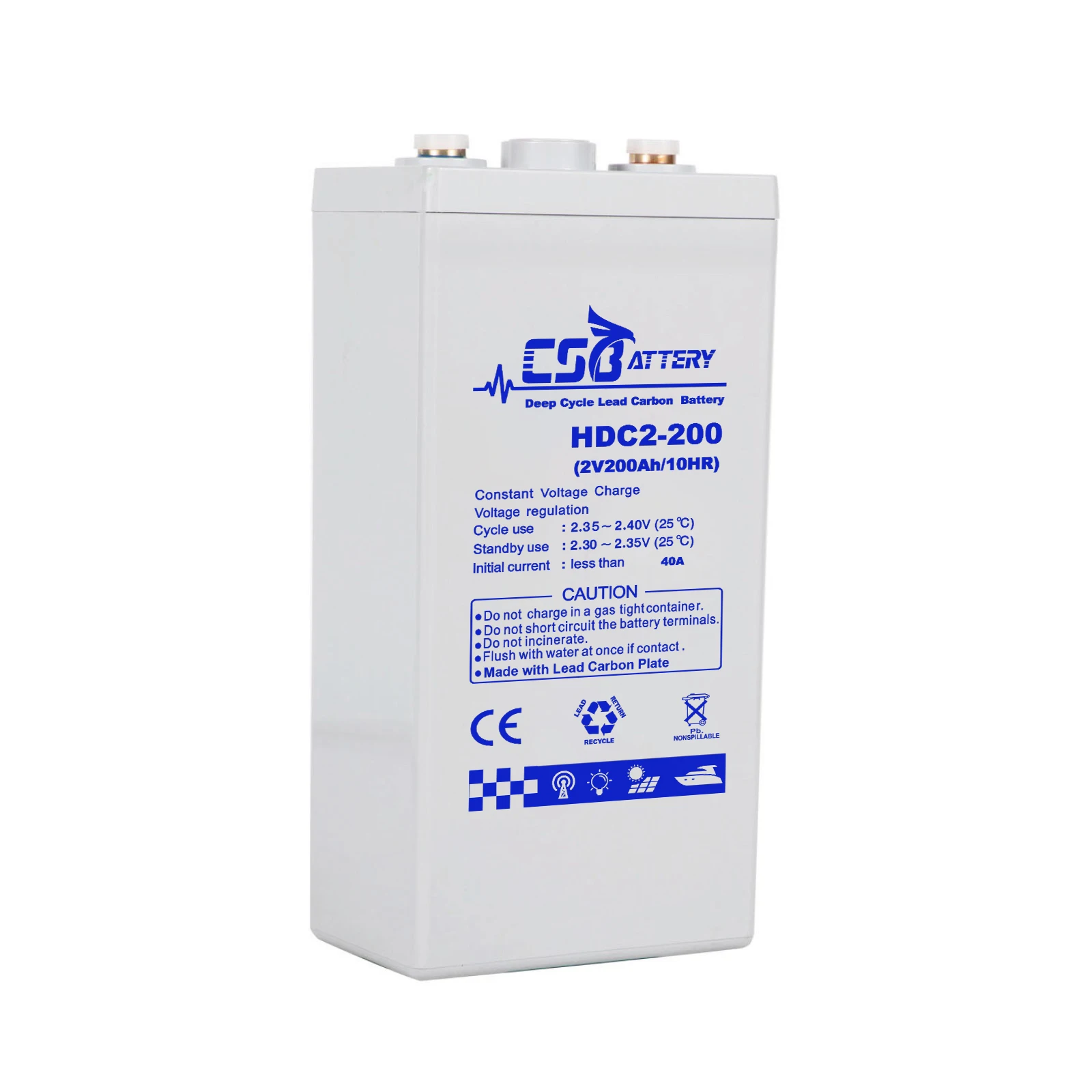 Csbattery 12V 100Ah 150Ah 200Ah 300Ah  Energy Storage Battery for Solar System /Lead Acid Batteries/VRLA/SLA/AGM/Alex