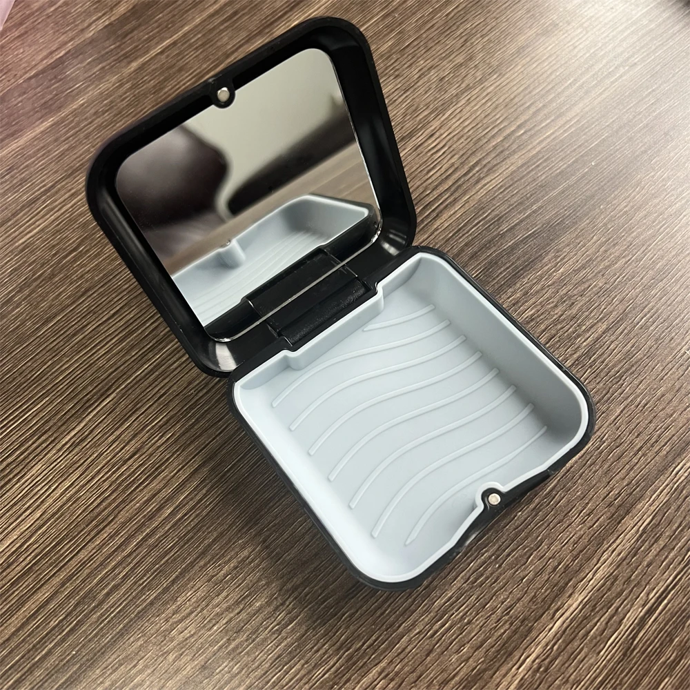 ABS Dental Retainer Case Custom Logo Dental Retainer Box Orthodontic Aligner Case