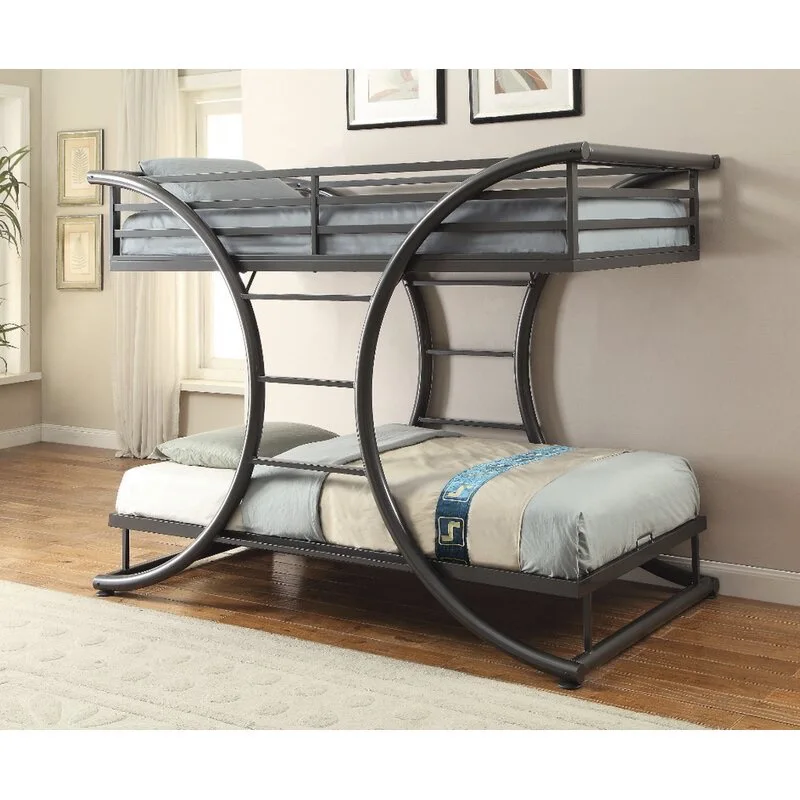 Home Furniture Bedroom Custom Metal Cheap Bunk Beds Heavy Duty Bunk Beds