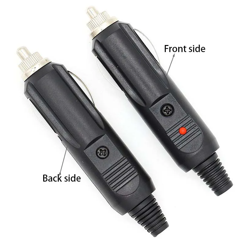 Car Charger 2-Socket Cigarette Lighter Splitter Adapter 145W Dual USB C 12V/24V 45W PD Fast Charging LED Voltage Display