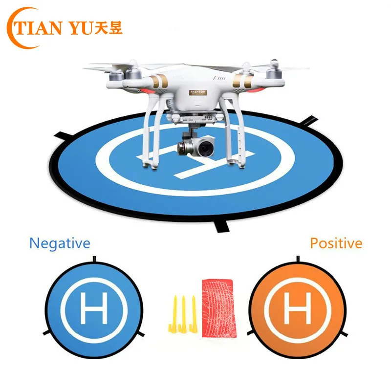 Складывающаяся посадочная площадка для DJI Mavic pro Platinum/25 55 см Дрон парковка фартук Pad для DJI Mavic Air pro Phantom 4 pro Аксессуары