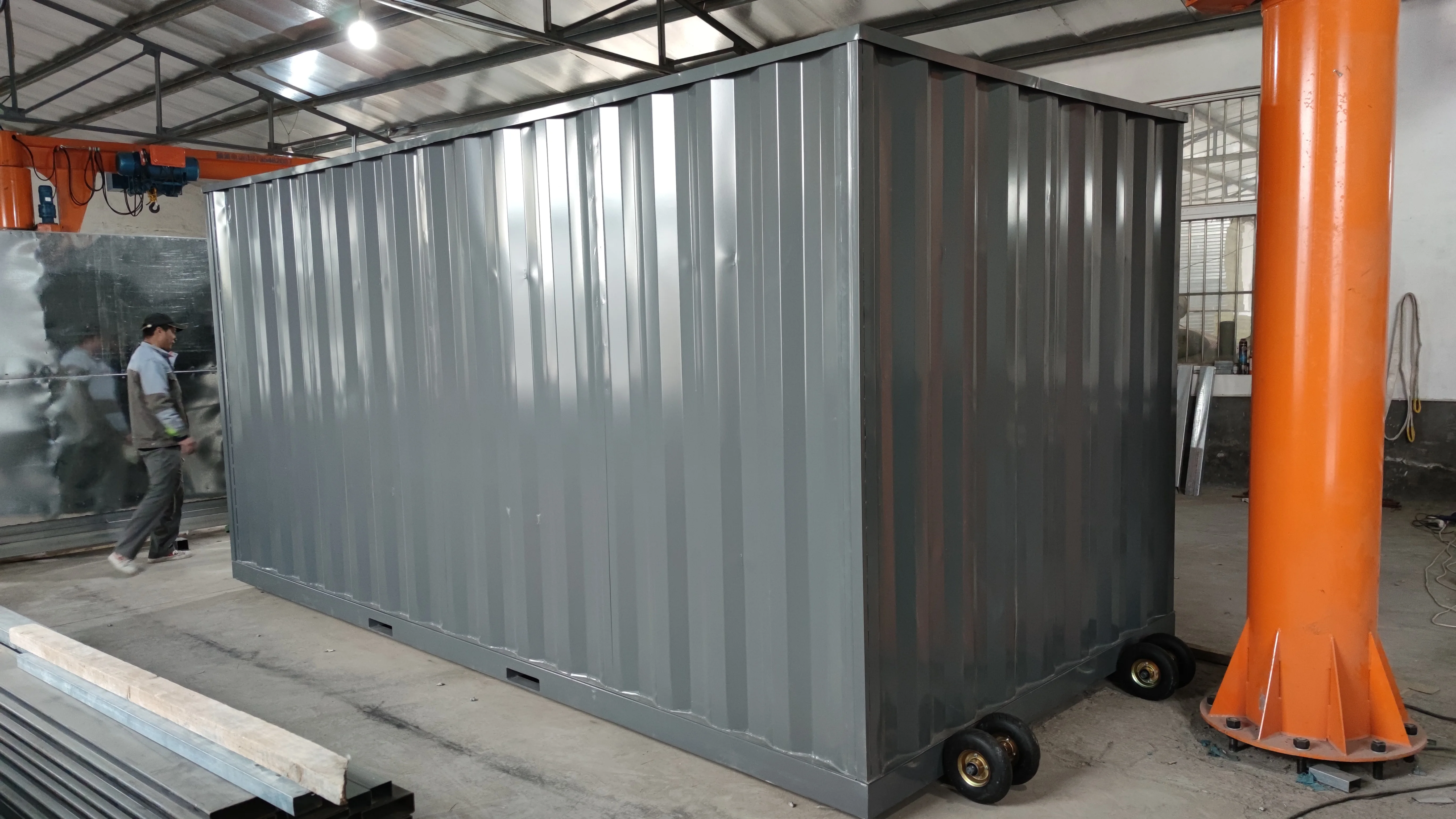 Стальной мобильный Переносной Контейнер для хранения 12, 16, 20 футов