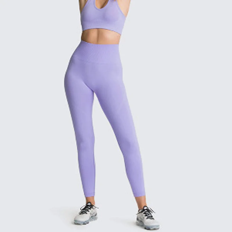 Wholesale customizable yoga pants, seamless leggings yoga pants, sweat wapping fitness pants tight height waist and hip lift