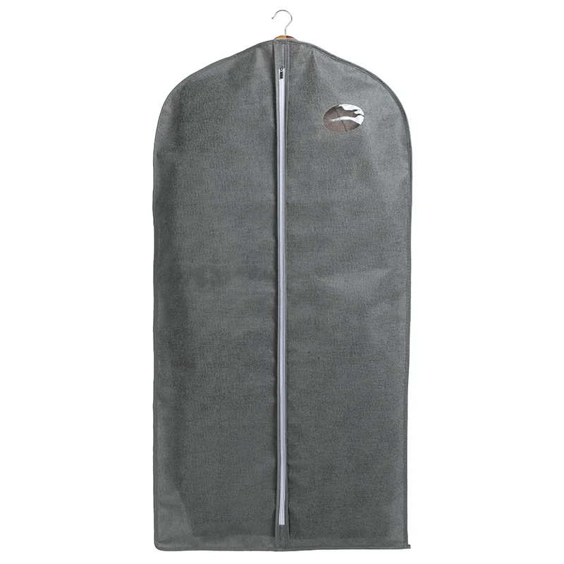Hanging clothes dustproof cover coat suit cover long non-woven storage bag  bag