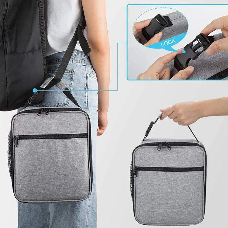 Portable OEM Eco-friendly Jumbo Insulated Food Termal Picnic Bags Custom Durable Polyester Nylon Lunch Cooler Bag