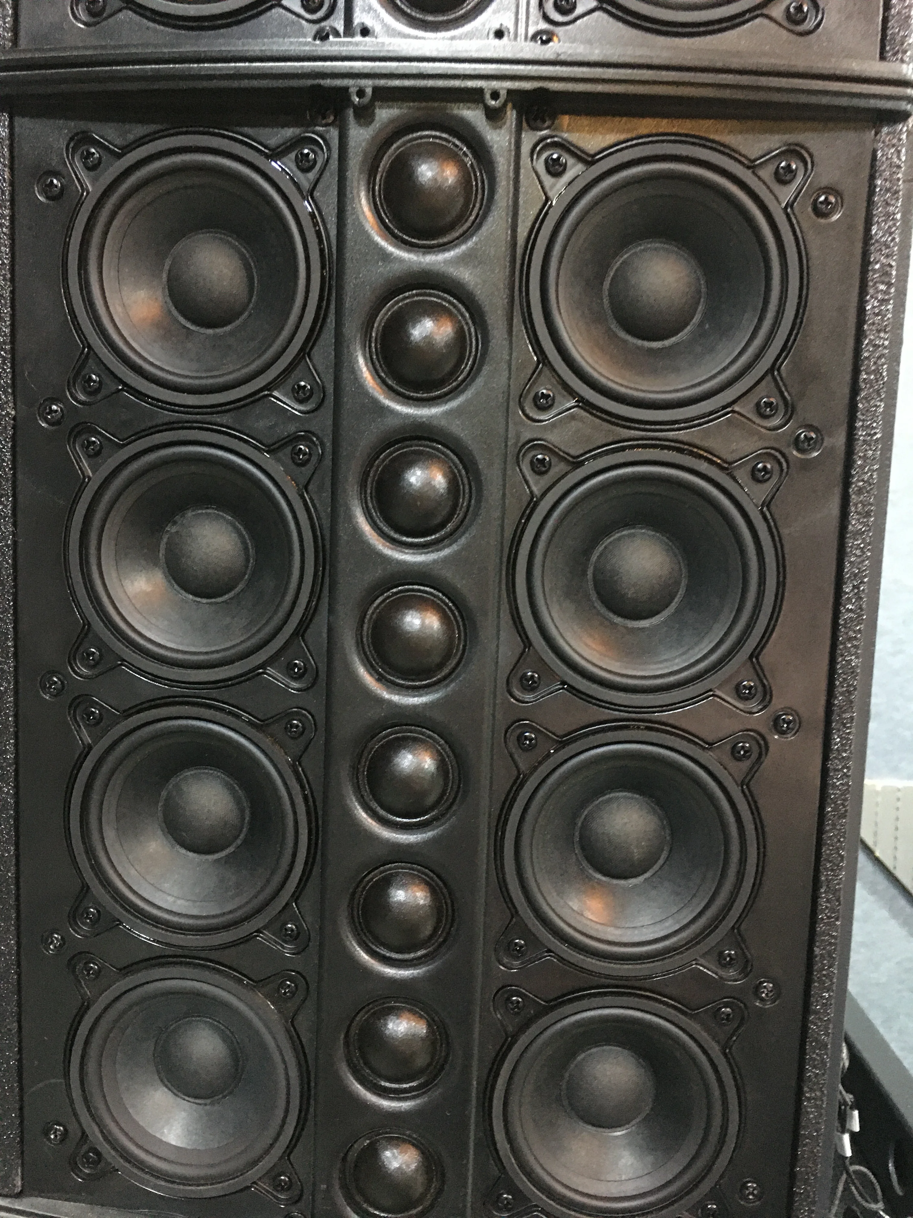8+4 Fully Set Audio Sound System Professional Speaker 8*3' Line Array with Single 15 Inch Active Bass/subwoofer
