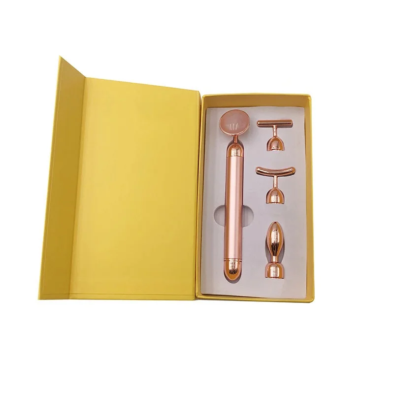 4 в 1 jade Электрический массажер для лица лифтинг для похудения красота бар массаж инструмент