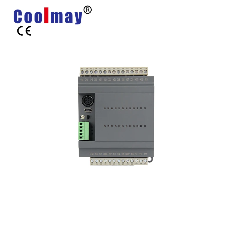 CX3G Series PLC 8DI 8DO transistor relay output controller for servo stepper with GX works 2
