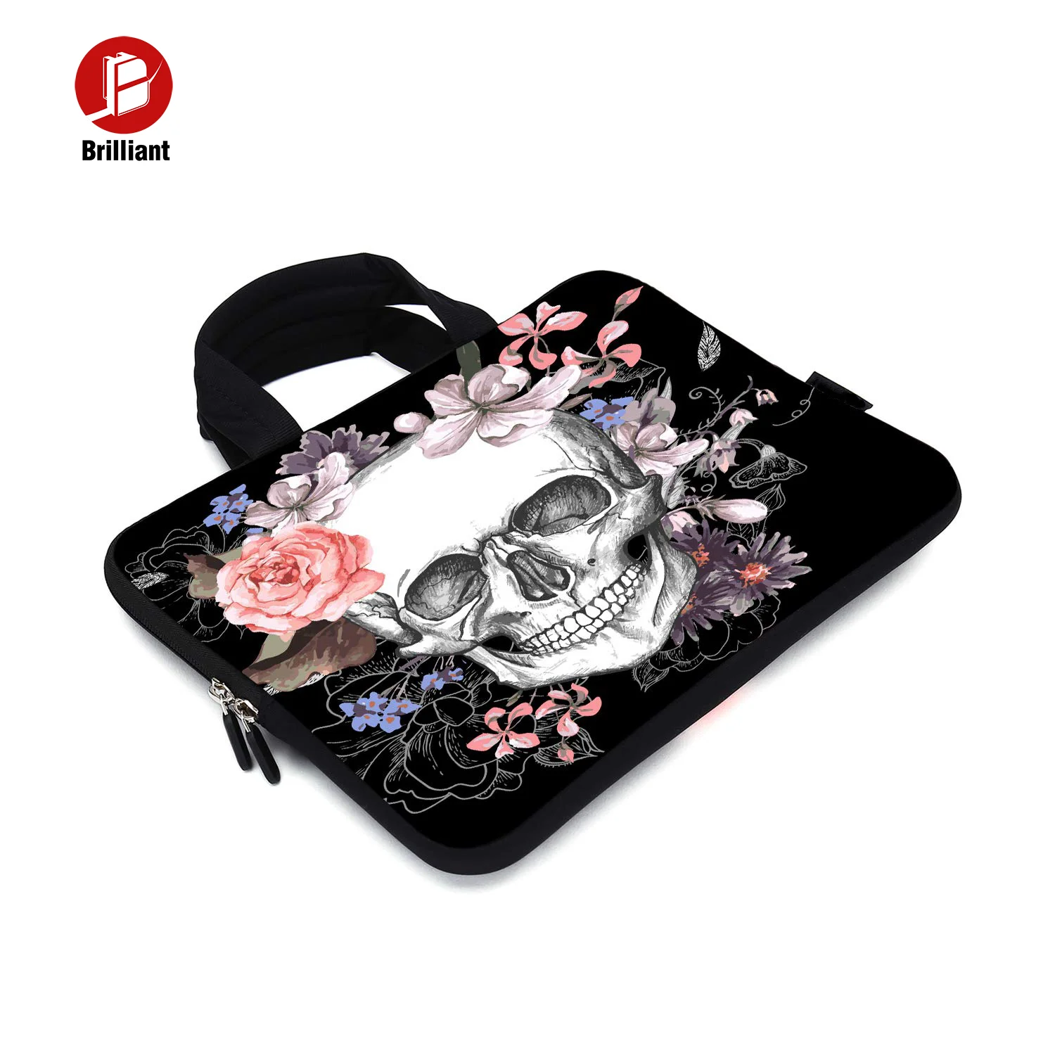 Lightweight 12-Inch Laptop Sleeve Case Neoprene Fabric Carrying Tote Business Briefcase Handle Protective Bag For MacBook Air